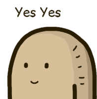 Mypotato Yes Sticker