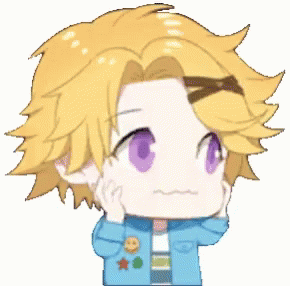 Mystic Messenger Blush GIF