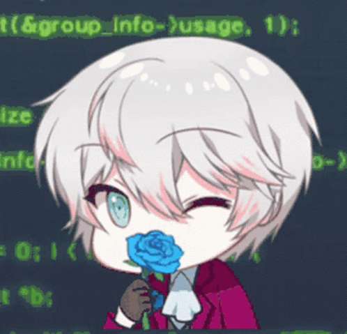 Mystic Messenger Smell GIF