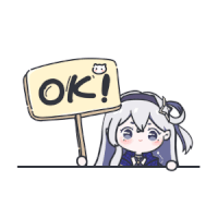 Mythikore Anime Girl Sticker