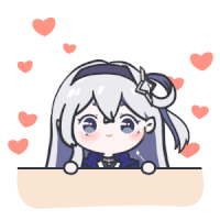 Mythikore Anime Girl Sticker