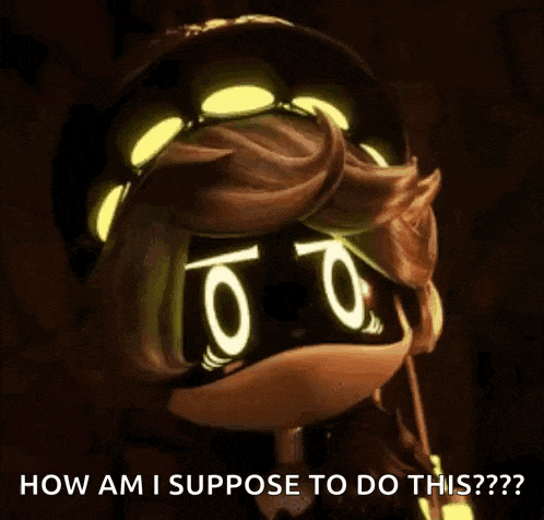 N Stare GIF