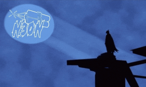 N3on Batman GIF