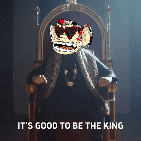 Nac Notorious GIF. This 480 x 480 animated GIF is part of our its good to be the king collection. Created by notoriousapeclub. View the original animation…