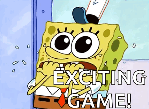 Nail Biting Spongebob GIF