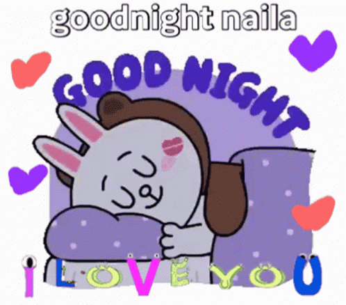 Naila Goodnight GIF