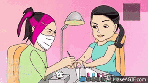 Nails Long Nails GIF