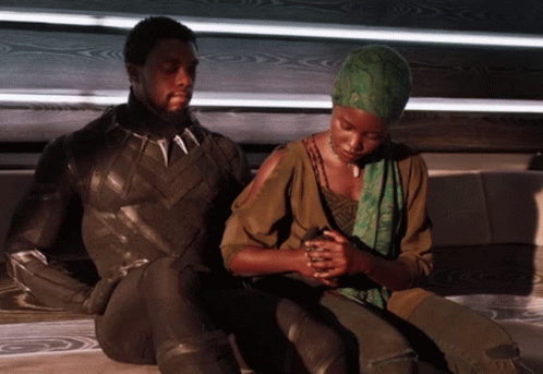 Nakia Chadwick Boseman GIF