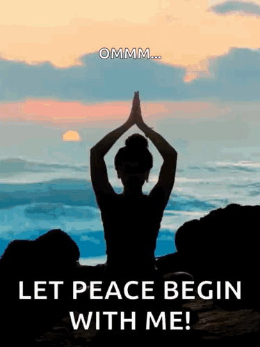Namaste Meditation GIF