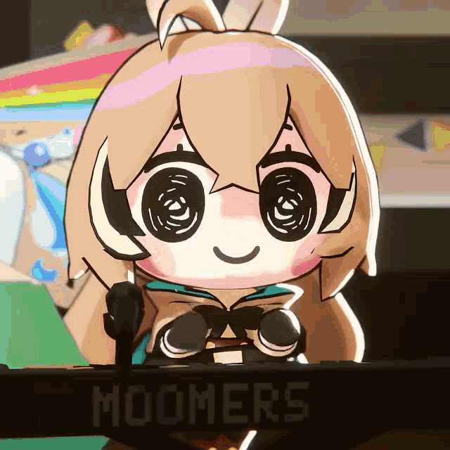 Nanashi Mumei Bongo GIF