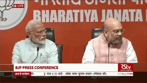 Narendra Modi Amit Shah GIF