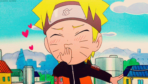 Naruto Blow Kiss GIF