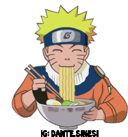 Naruto Eat Sticker