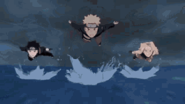 Naruto Naruto Triple Jutsu GIF
