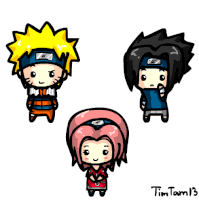 Naruto Sasuke Sticker