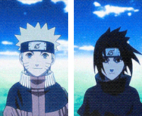 Naruto Sasuke Sticker