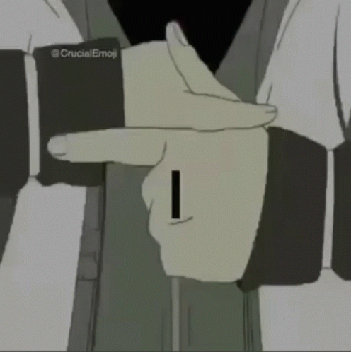 Naruto Summoning Jutsu Hand Signs GIF