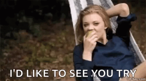 Natalie Dormer Apples GIF. This 498 x 277 animated GIF is part of our natalie dormer apple collection. Related themes include flirt, smirk. Created by…