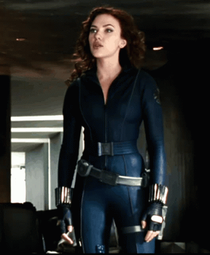 Natasha Romanoff Black Widow GIF. This 410 x 498 animated GIF is part of our scarlett johansson iron man 2 collection. Related themes include black widow…