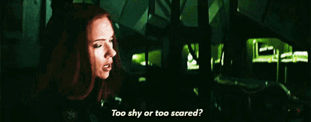 Natasha Romanoff Scarlett Johanson GIF