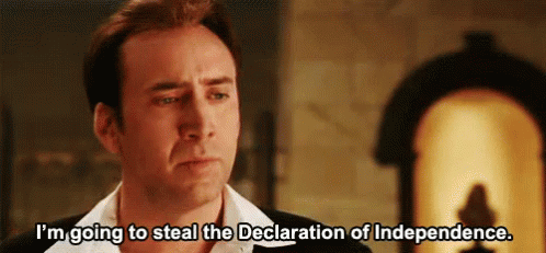 National Treasure Benjamin Gates GIF