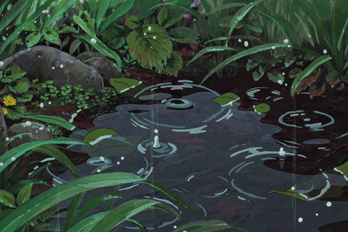 Nature Background Anime Nature Aesthetic GIF