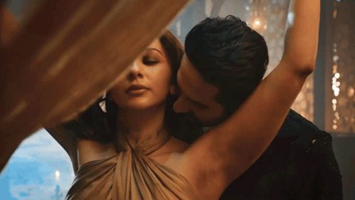Neck Kiss Pati GIF