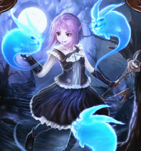 Necromancer Cute GIF