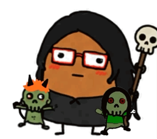 Necromancer Zombie GIF