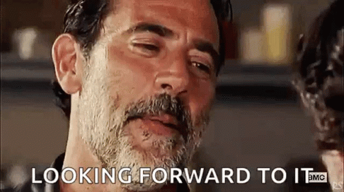 Negan Smile GIF