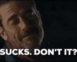 Negan Sucks GIF