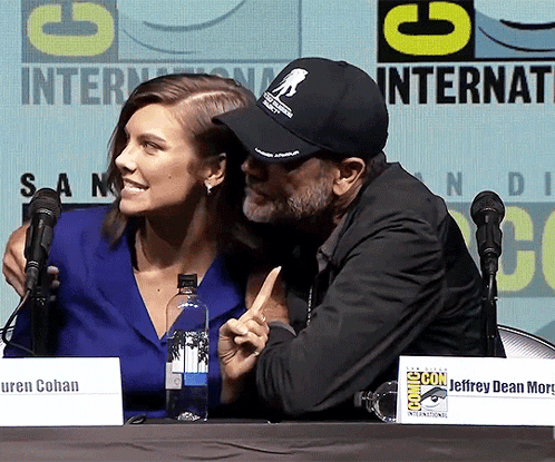 Neggie Lauren Cohan GIF