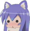 Neko Blush Sticker