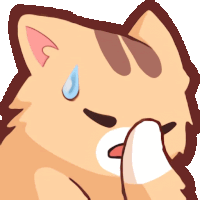 Neko Cat Emoji Sticker