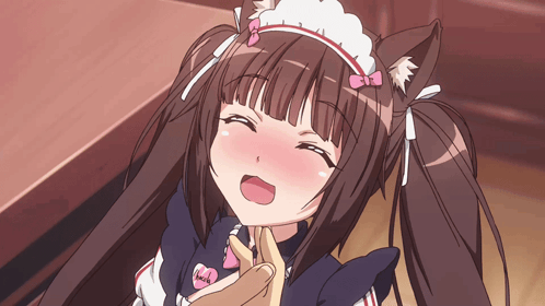 Neko Para Chocola GIF