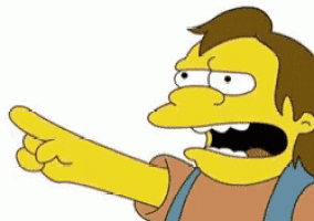 Nelson Haha GIF