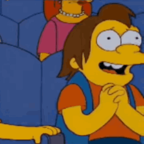 Nelson Muntz Andy Williams GIF. This 498 x 497 animated GIF is part of our imgur simpsons collection. Related themes include the simpsons. Created by…