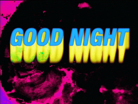 Neon Liquid Neon Letters GIF