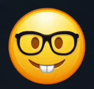 Nerd Emoji GIF