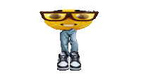 Nerd Emoji Sticker