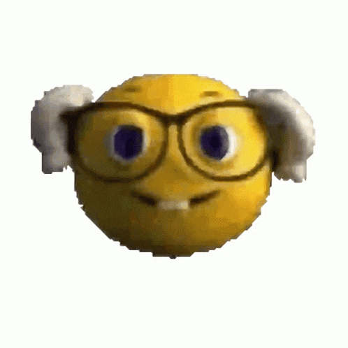 Nerd Nerd Emoji GIF