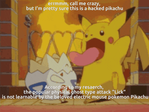 Nerd Pikachu GIF