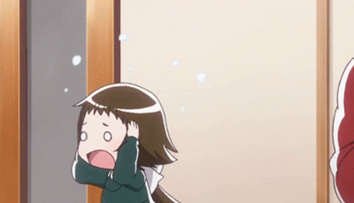 Nervous Anime GIF