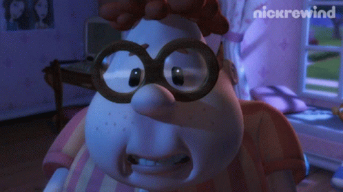 Nervous Carl Wheezer GIF