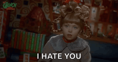 Nervous Cindy Lou Who GIF