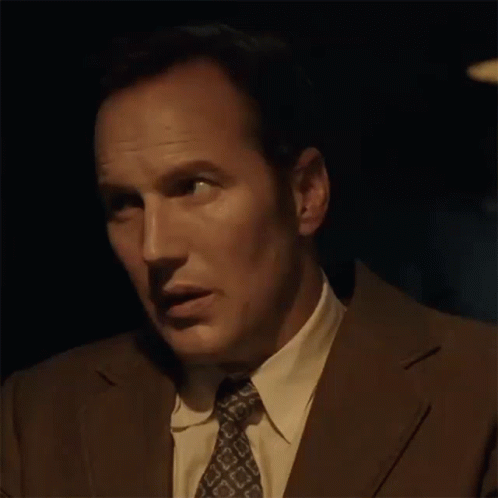 Nervous Ed Warren GIF