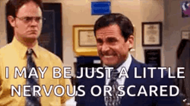 Nervous GIF