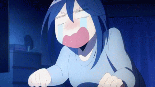 Net Juu No Susume Sad GIF