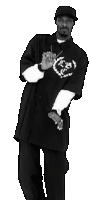 Neutral Snoop Dogg Sticker