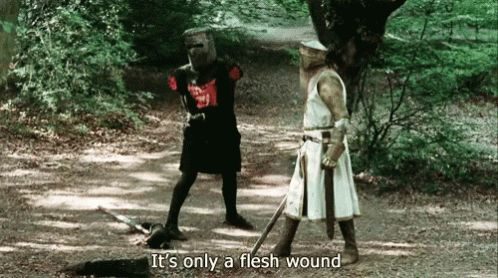 Never Give Up No Surrender GIF. This 498 x 278 animated GIF is part of our monty python holy grail collection. Related themes include monty python and the…